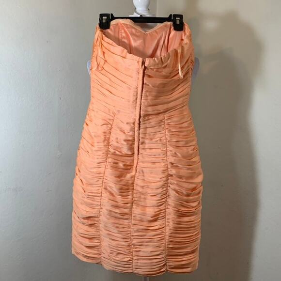 H&M Orange mini dress size 6 - Picture 5 of 10